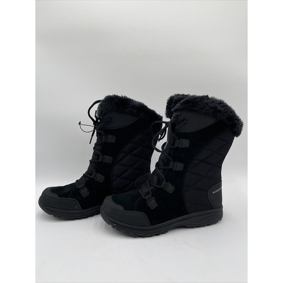 Columbia womens Ice Maiden II Snow Boot, Black Size 9 - Picture 3 of 5